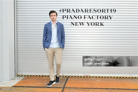 nick robinson prada|Front Row at Prada Men’s Spring 2019 .